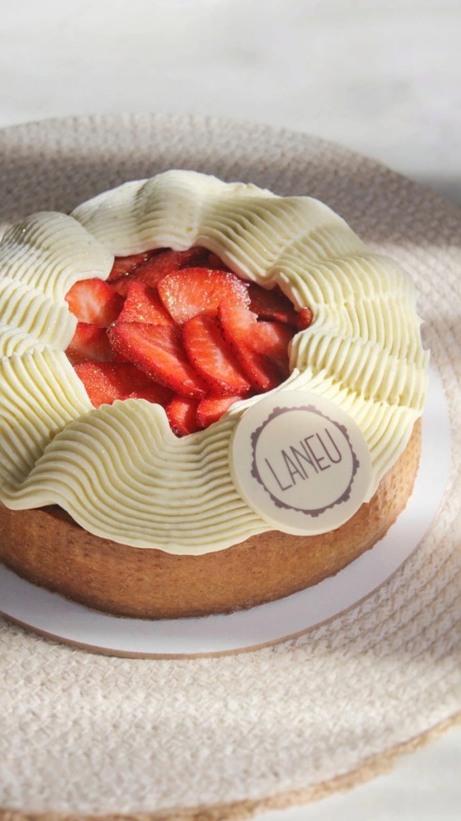 Tarta de frutillas