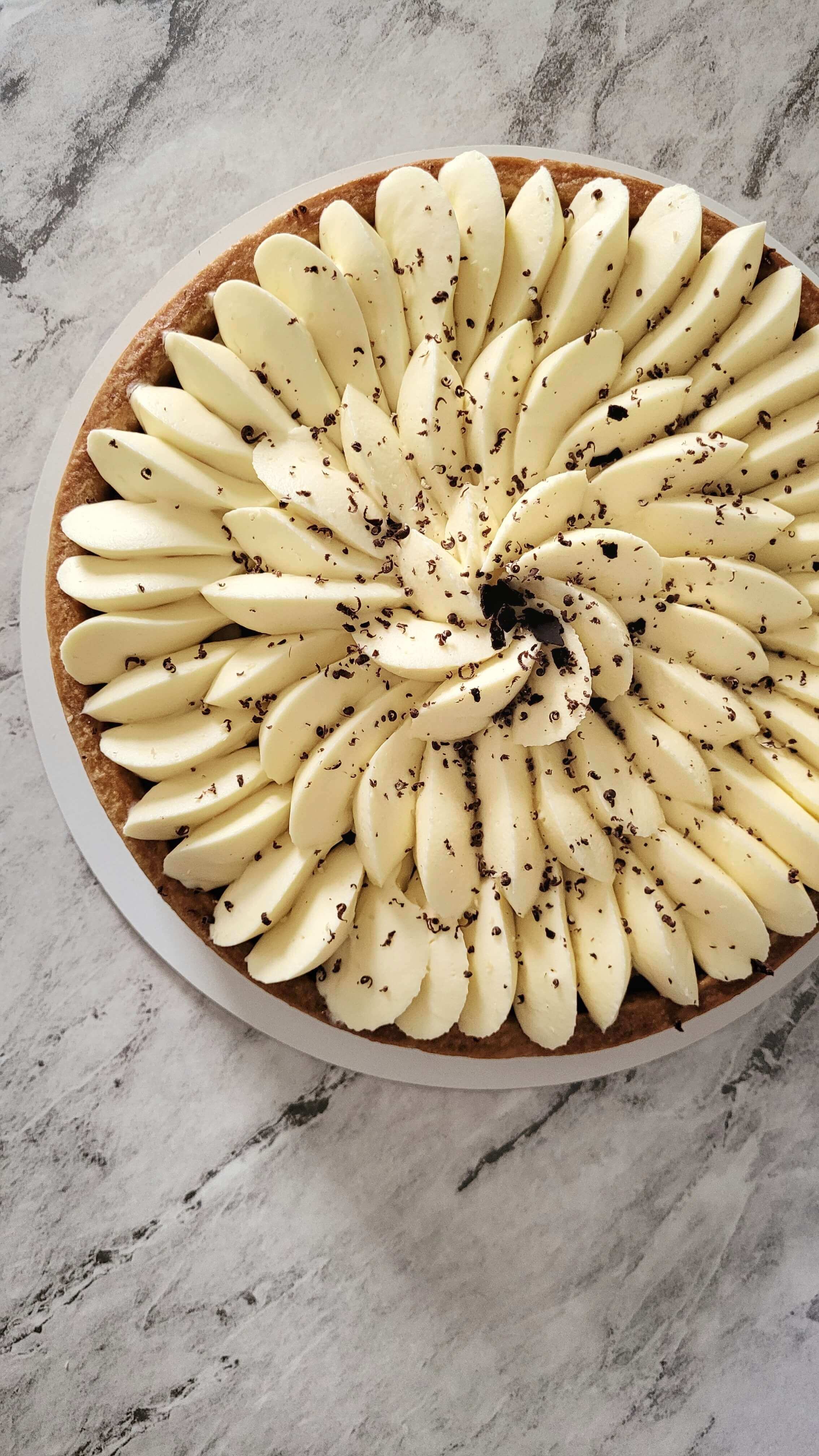 Tarta banana split