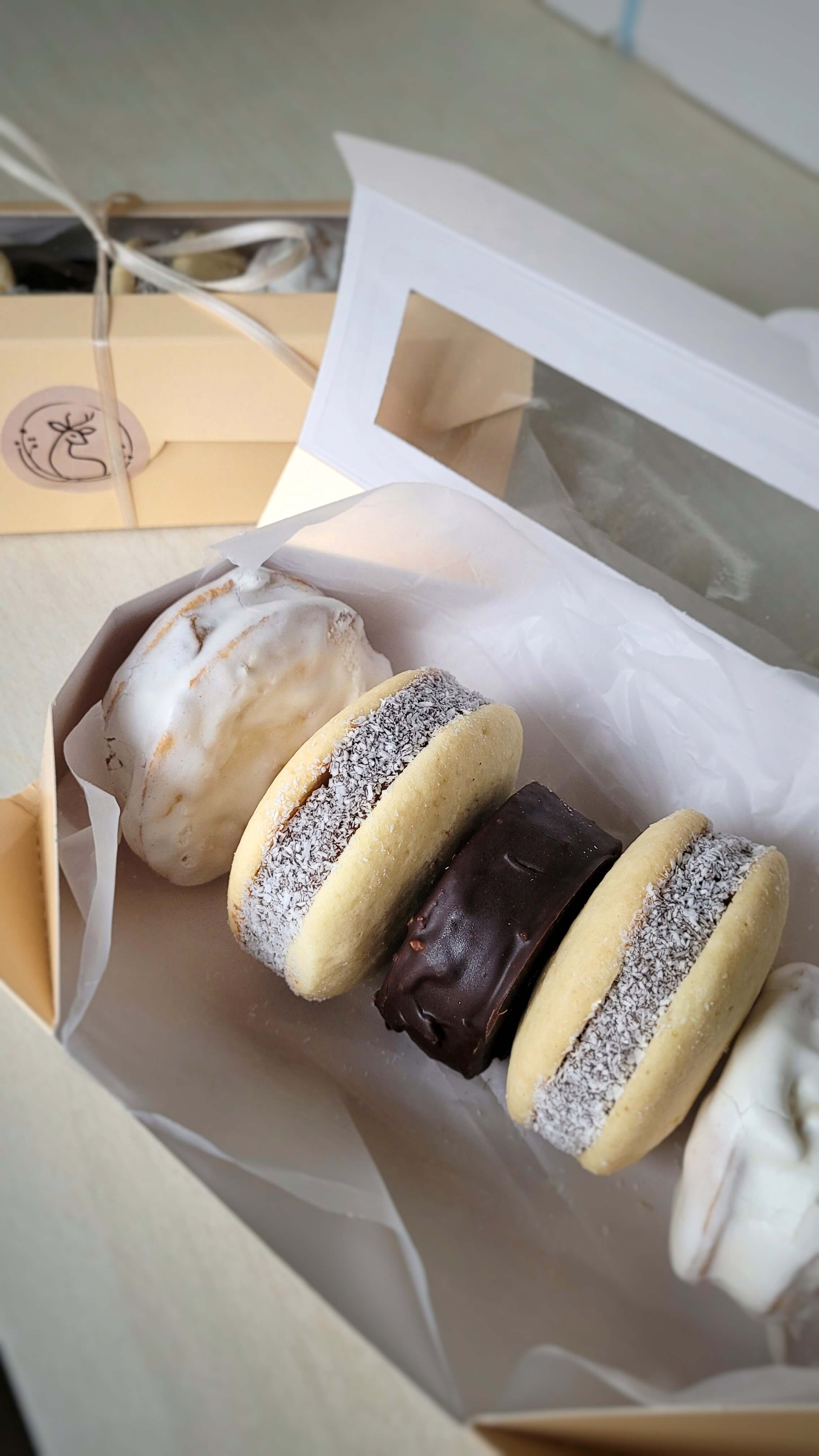 Caja mix alfajores x5