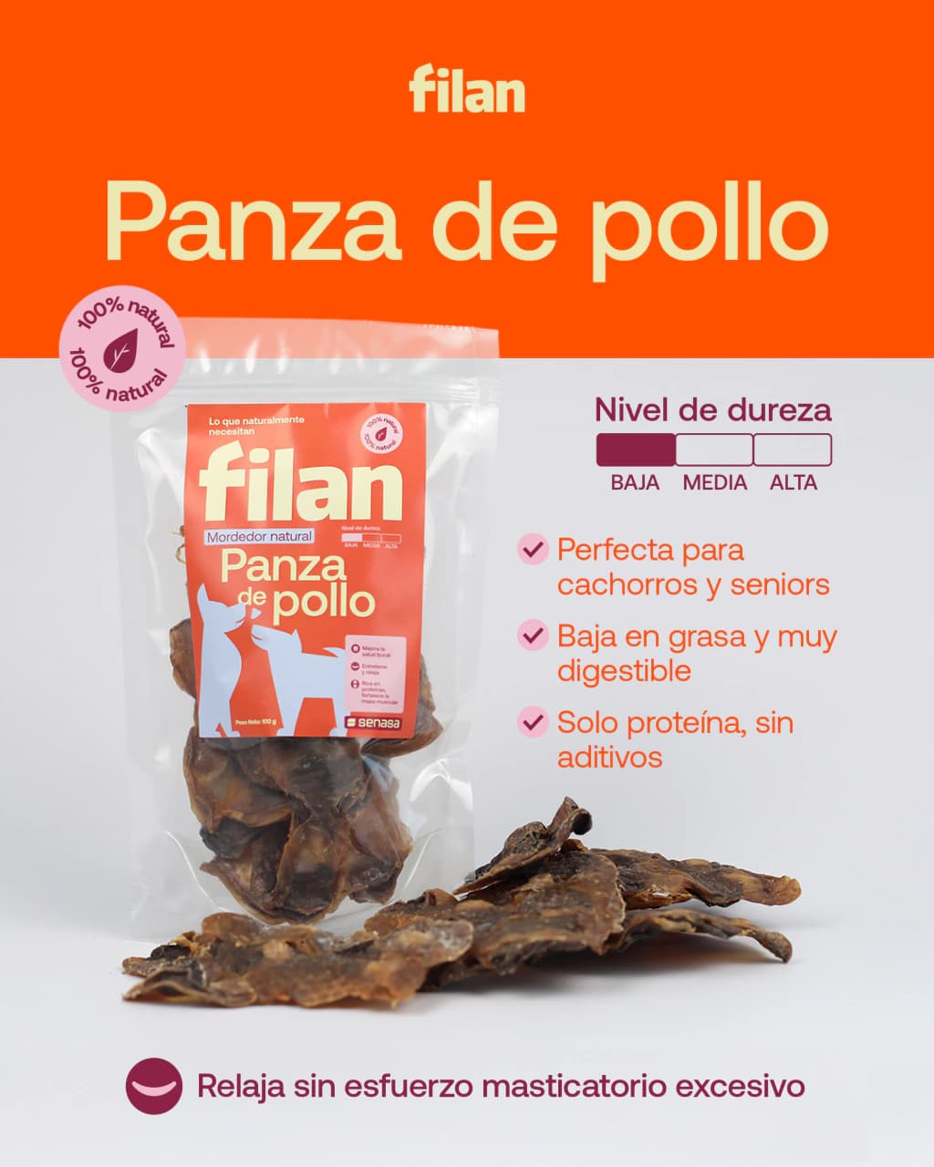 Panza de pollo FILAN